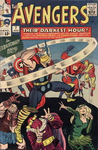 The Avengers (Marvel, 1963 series)  #7 (August 1964) — Their Darkest Hour!