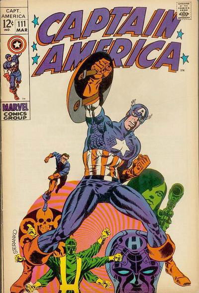 Captain America (Marvel, 1968 series) #111 March 1969