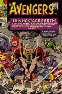 The Avengers (Marvel, 1963 series)  #12 (January 1965) — This Hostage Earth!