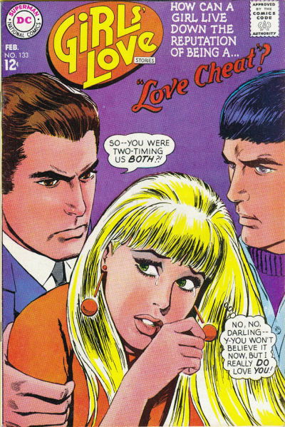 Girls' Love Stories (DC, 1949 series) #133 (February 1968)