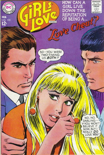 Girls' Love Stories  #133 (February 1968)