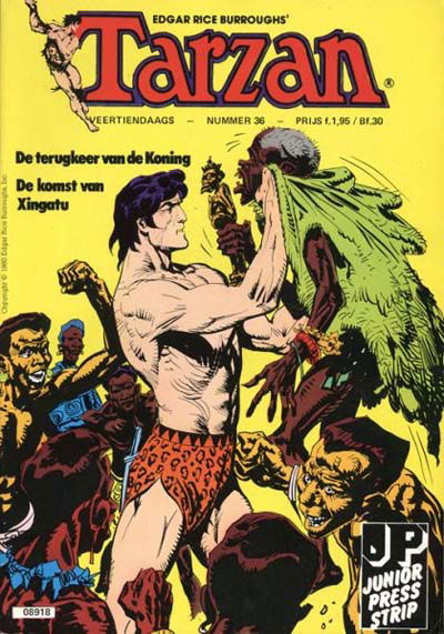 Tarzan (Juniorpress, 1979 series) #36 [May 1980?]