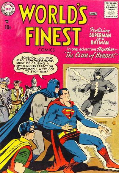 World's Finest Comics (DC, 1941 series) #89 July-August 1957