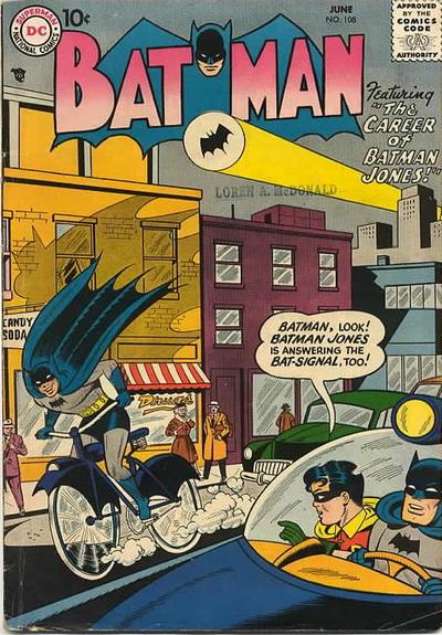 Batman (DC, 1940 series) #108 (June 1957)