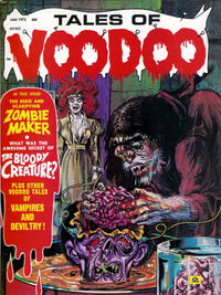 Tales of Voodoo (Eerie, 1968 series)  v5#1 (January 1972)