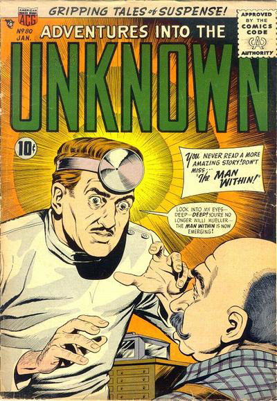 Adventures into the Unknown (ACG, 1948 series) #80 January 1957