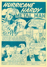 Superman Color Comics (KGM, 1947 series) #3 — Hurricane Hardy and the Metal Man