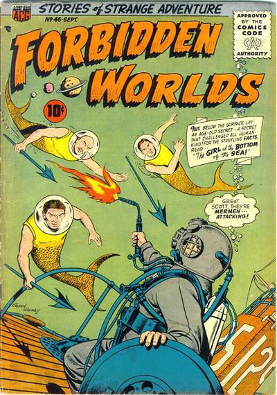 Forbidden Worlds (ACG, 1951 series) #46 September 1956