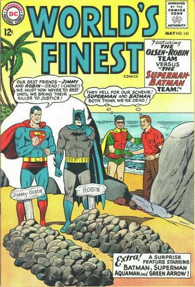 World's Finest Comics (DC, 1941 series) #141 (May 1964)