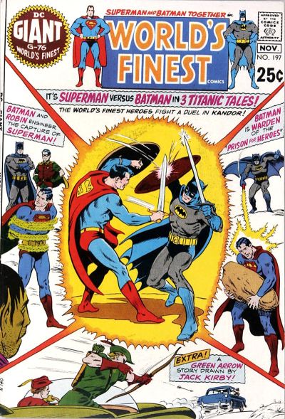 World's Finest Comics (DC, 1941 series) #197 (October-November 1970)