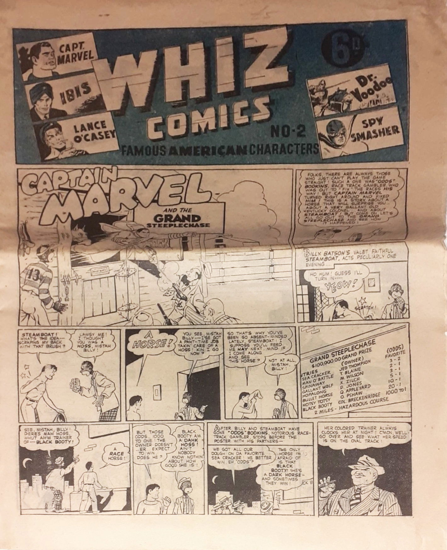 Whiz Comics (Vee, 1947 series) #2 ([March 1947?])