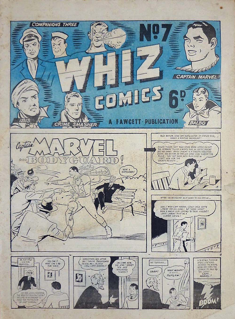 Whiz Comics (Vee, 1947 series) #7 ([1947?])