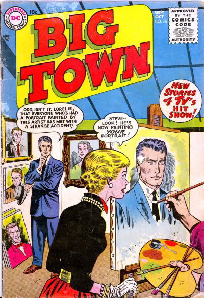 Big Town (DC, 1951 series) #35 (September-October 1955)