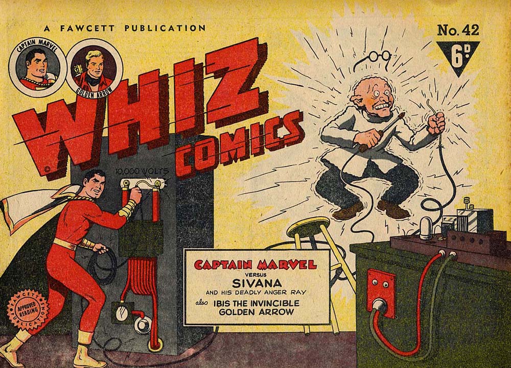 Whiz Comics (Cleland, 1949 series) #42 ([July 1950?])