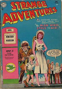 Strange Adventures (DC, 1950 series)  #51 (December 1954) — The Man Who Stole the Air!