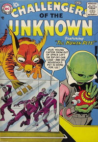 Challengers of the Unknown (DC, 1958 series)  #1 (April-May 1958)