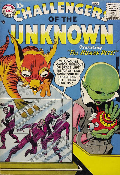 Challengers of the Unknown  #1 (April-May 1958)