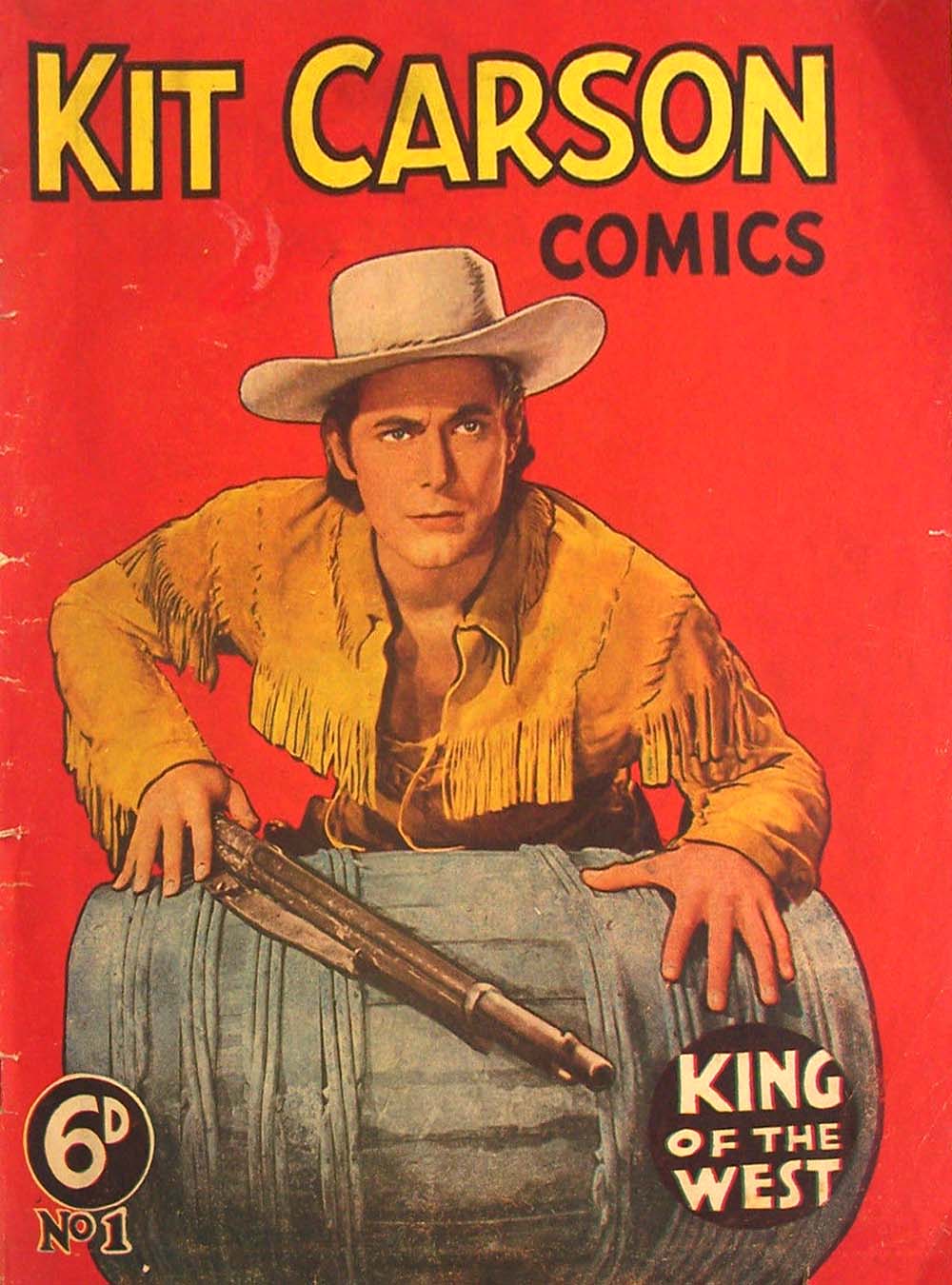Kit Carson King of the West (AP, 1949 series) #1 — Kit Carson Comics ([July 1949?])