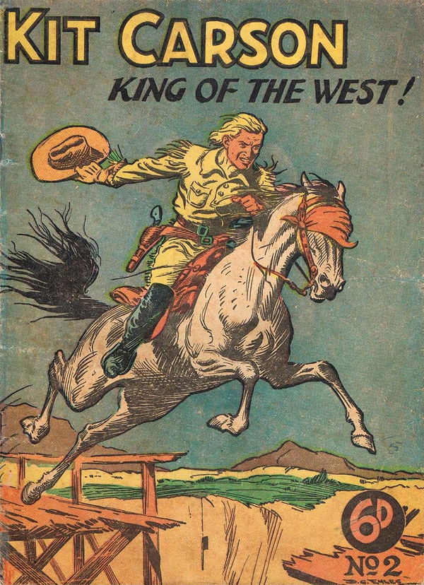 Kit Carson King of the West (AP, 1949 series) #2 (August 1949)