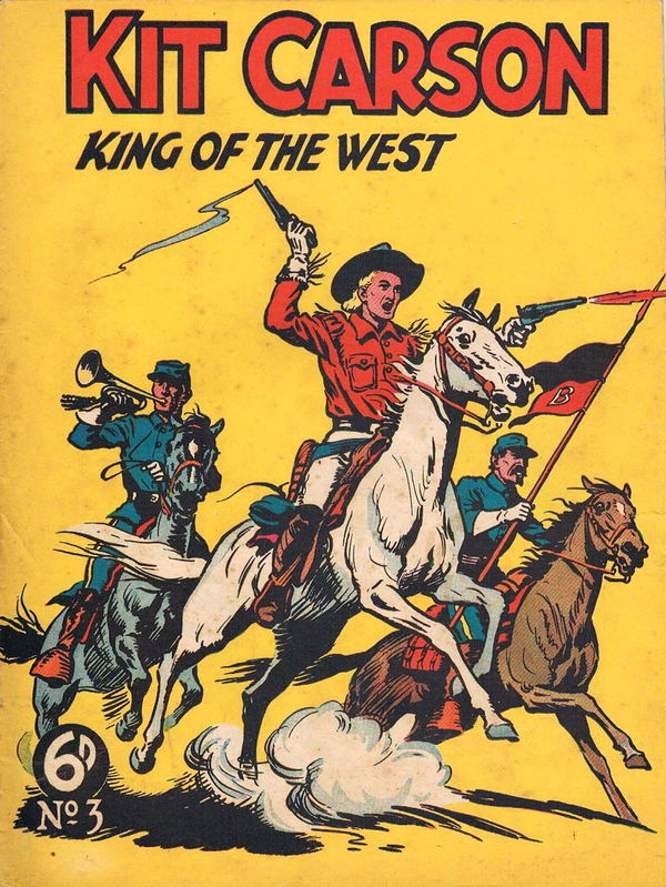 Kit Carson King of the West (AP, 1949 series) #3 (September 1949)