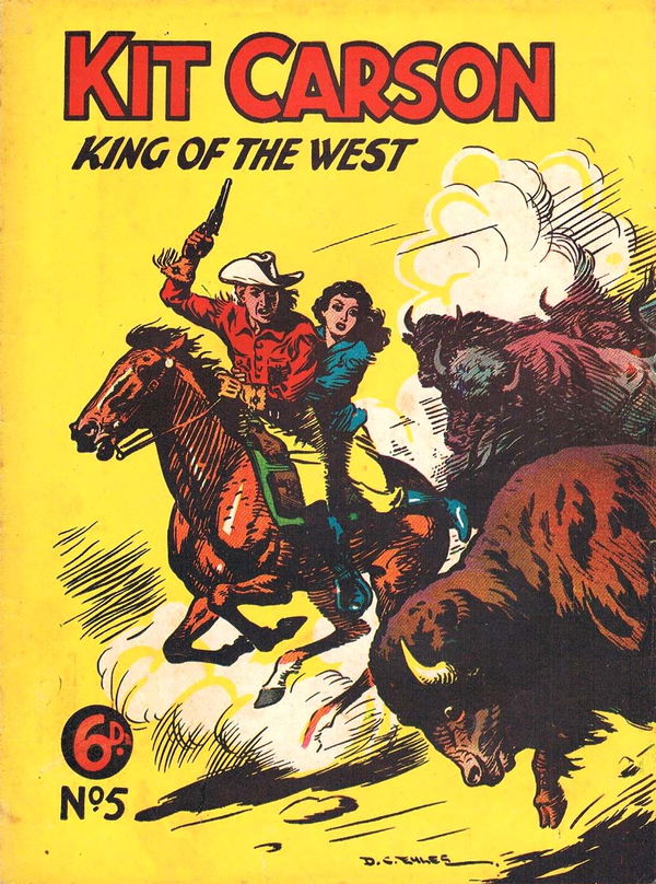 Kit Carson King of the West (AP, 1949 series) #5 ([1949?])