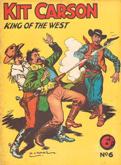 Kit Carson King of the West  #6 (April 1950)