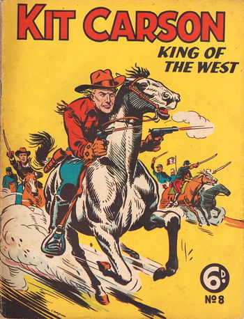 Kit Carson King of the West (AP, 1949 series) #8 (June 1950)