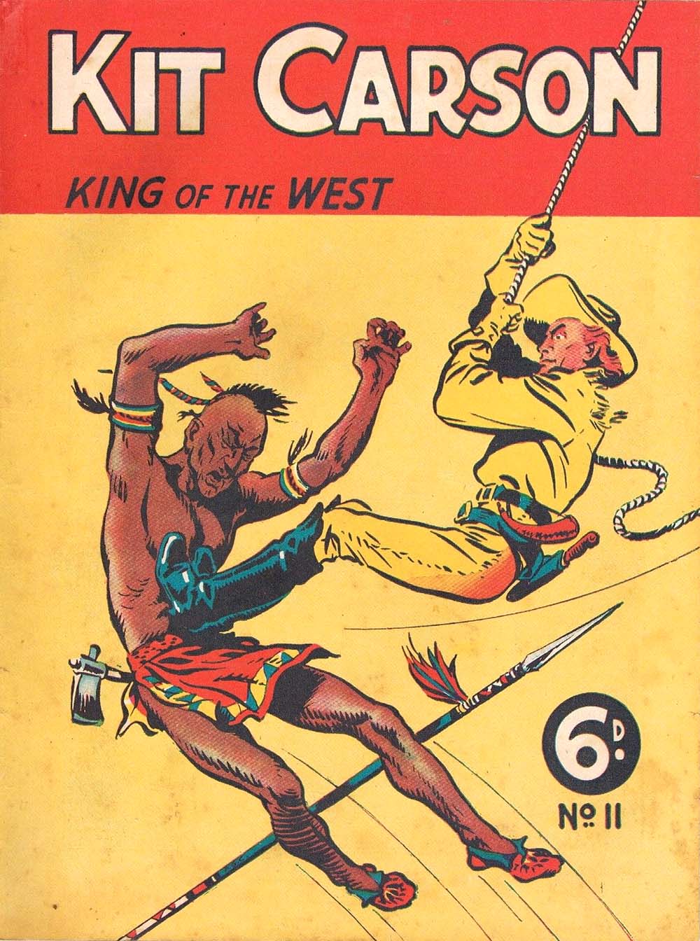 Kit Carson King of the West (AP, 1949 series) #11 (September 1950)