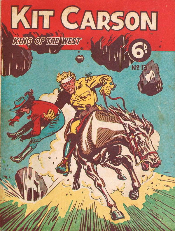 Kit Carson King of the West (AP, 1949 series) #13 (November 1950)