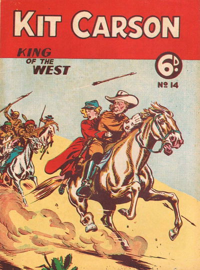 Kit Carson King of the West (AP, 1949 series) #14 [1950?]