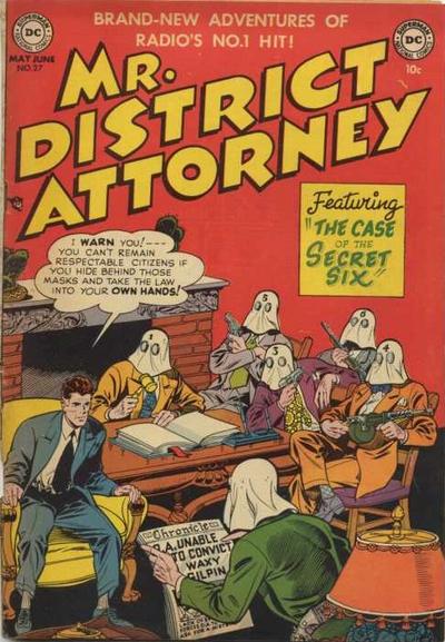 Mr. District Attorney (DC, 1948 series) #27 (May-June 1952)