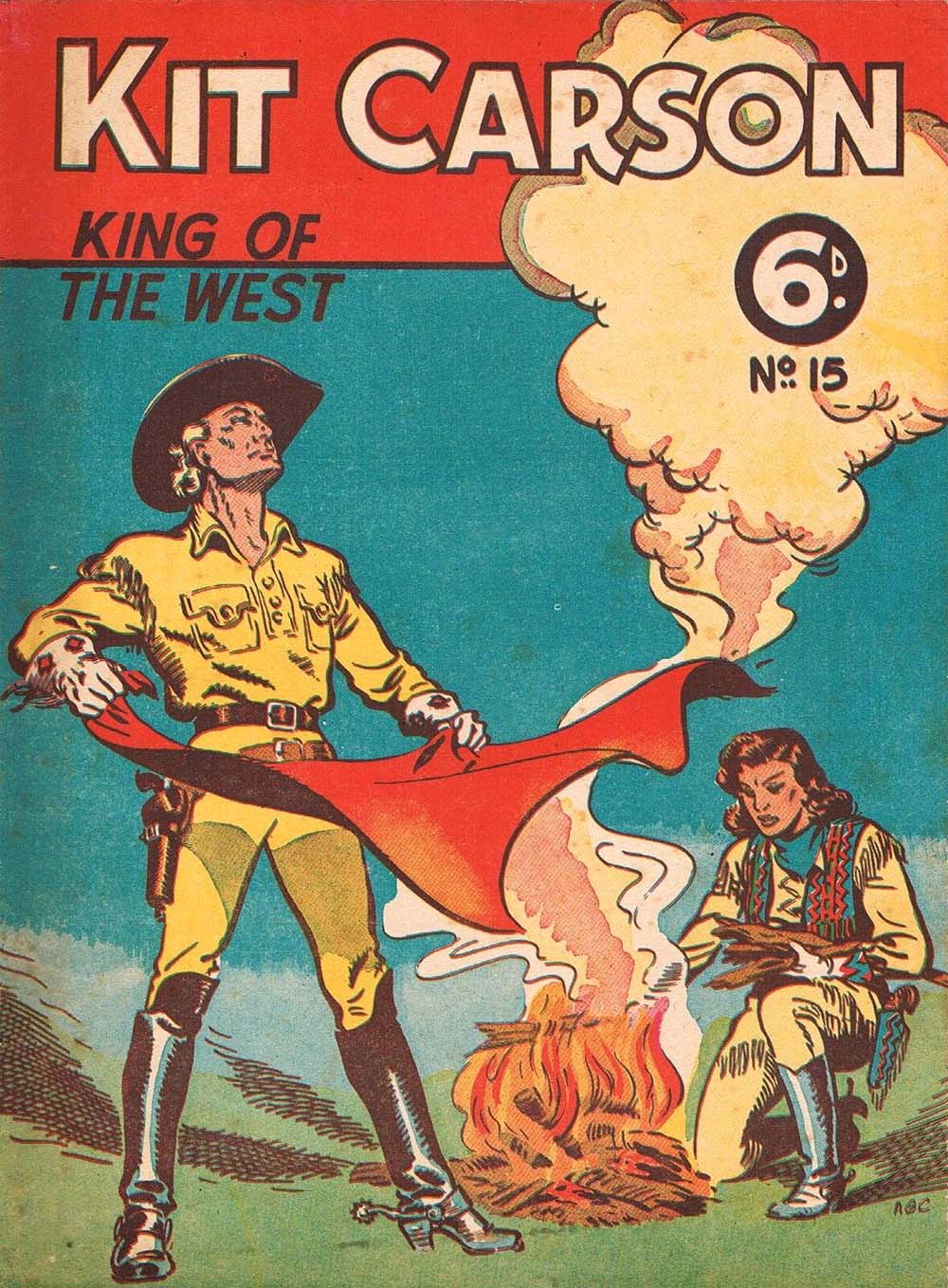 Kit Carson King of the West (AP, 1949 series) #15 ([1951?])