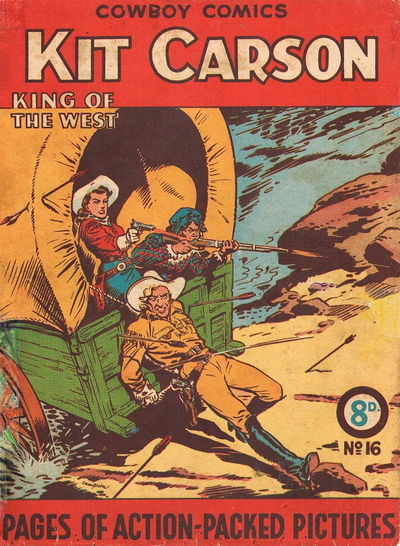 Kit Carson King of the West Cowboy Comics (AP, 1951 series) #16 [1951?]