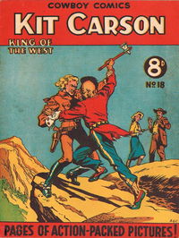 Kit Carson King of the West Cowboy Comics (AP, 1951 series) #18 May 1951