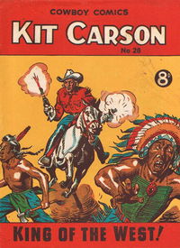 Kit Carson King of the West Cowboy Comics (AP, 1951 series) #28 March 1952