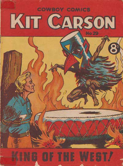 Kit Carson King of the West Cowboy Comics (AP, 1951 series) #29 (April 1952)