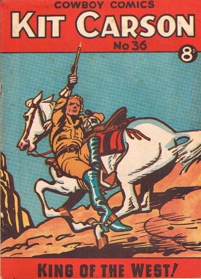 Kit Carson King of the West Cowboy Comics  #36 (November 1952)