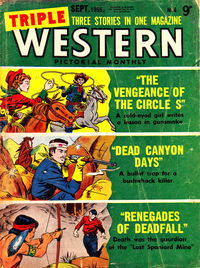 Triple Western Pictorial Monthly (Red Circle, 1955 series) #4