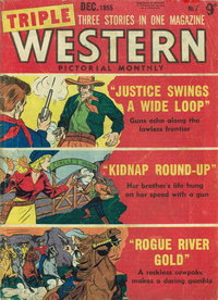 Triple Western Pictorial Monthly (Red Circle, 1955 series)  #7 (December 1955)