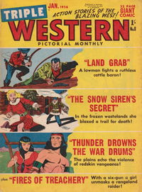 Triple Western Pictorial Monthly (Red Circle, 1955 series) #8