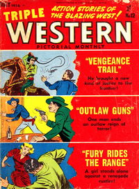 Triple Western Pictorial Monthly (Red Circle, 1955 series) #12