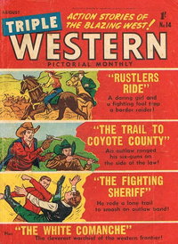 Triple Western Pictorial Monthly (Red Circle, 1955 series)  #14 (August 1956)