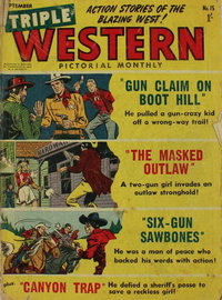 Triple Western Pictorial Monthly (Red Circle, 1955 series)  #15 (September 1956)