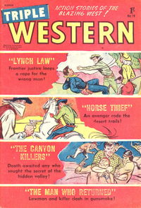 Triple Western Pictorial Monthly (Red Circle, 1955 series) #18