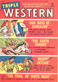 Triple Western Pictorial Monthly (Red Circle, 1955 series)  #20 (July 1957)