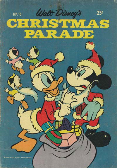 Walt Disney's Christmas Parade [CP Series] (WG Publications, 1953 series) #15 ([December 1969?])