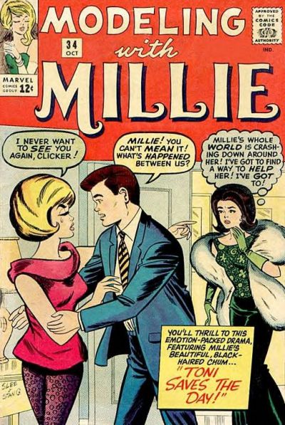 Modeling with Millie  #34 (October 1964)