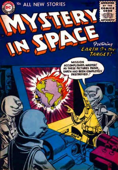 Mystery in Space  #26 (June-July 1955)
