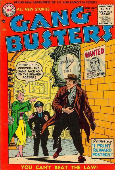 Gang Busters (DC, 1947 series) #46 June-July 1955