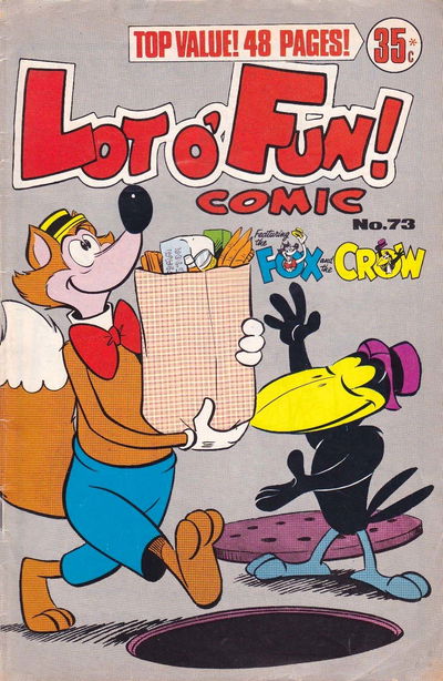 Lot o' Fun! Comic (Colour Comics, 1958 series) #73 [December 1974?]